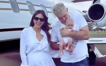 "¿A quién prefiere?": el test viral que hicieron Barby Franco y Fernando Burlando para ver quien es el favorito de su hija