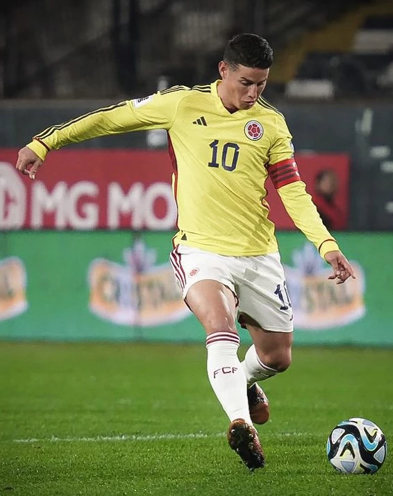 La Joaqui y James Rodríguez juntos