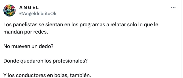 El descargo de Ángel de Brito