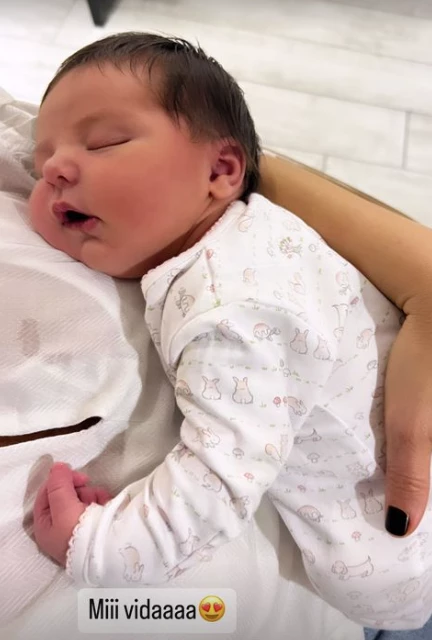 Jimena Monteverde fue abuela por primera vez