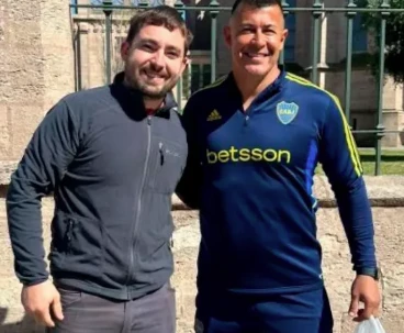 Jorge Almirón fue hasta Luján