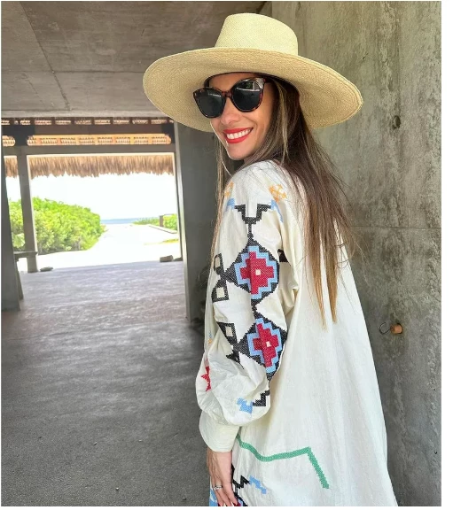 Las vacaciones de Pampita en México