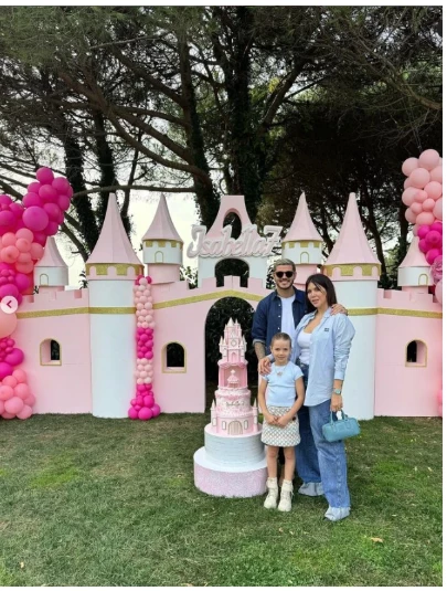 El cumpleaños de Isabella, la hija menor de Wanda Nara
