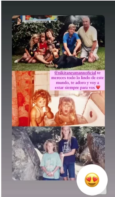 El mensaje de la hermana de Nikita