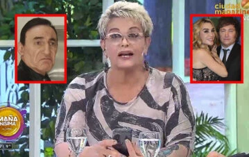 ¡No me quemés! Carmen Barbieri mostró los mensajes que le manda el ex de Fátima Florez