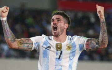 Rodrigo De Paul llegó al país para jugar en la selección y su look se volvió tendencia y meme: "Personaje del GTA"