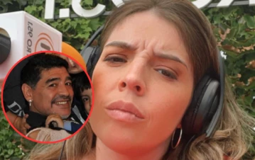 Dalma Maradona reveló que impidió el romance de Diego Maradona con una famosa actriz