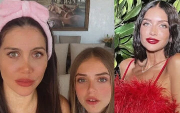 ¡Estás igual! Valentino, el hijo de Wanda Nara, tiene una novia que es idéntica a Zaira: las fotos