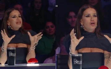 Flor Peña lloró de emoción al ver a un grupo de bailarines en Got Talent