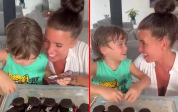 Flor Peña festejó el cumpleaños de su hijo Felipe en México y sorprendió a todos: qué pasó