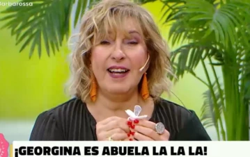 ¡Abuela babosa! Georgina Barbarrossa contó cómo se porta su nieta Julia