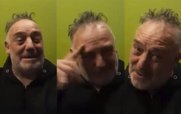 El último video que grabó Ricardo Iorio un par de horas antes de morir: "Un llamado no es molestia, es una caricia al alma"