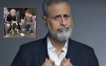 Jorge Rial se reencontró con su perra adoptada: el motivo que los distanció