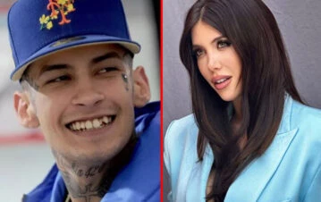 L-Gante confirmó su noviazgo con Wanda Nara y mostró los chats más íntimos de su relación