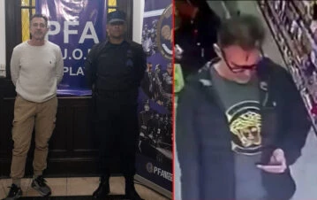 El video de Aníbal Lotocki comprando en un supermercado chino antes de ser detenido