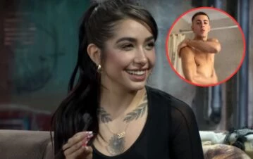 ¡Pícara! Qué hizo María Becerra al ver un video íntimo de J Rei, su novio