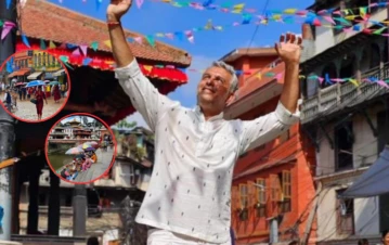 El álbum de fotos de las vacaciones mágicas de Mario Massaccesi en Nepal