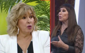 La millonaria condición que puso Georgina Barbarossa para amigarse con Moria Casán tras su larga pelea