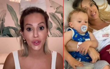 Las complicadas horas de Noelia Marzol por la salud de su hijo de 2 años