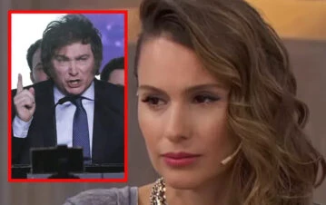 Pampita le marcó la cancha con todo a Javier Milei: "Me dan miedo sus..."