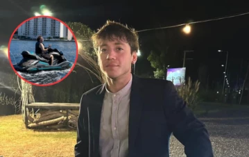 El video del fuerte accidente que sufrió Paulo Londra con una moto de agua en Miami