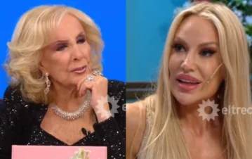 Qué hizo Luli Salazar cuándo Mirtha Legrand le preguntó de qué vivía: "No te veo trabajando mucho y…"