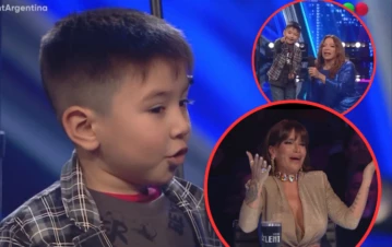 ¡Pura ternura! Un niño baterista le confesó su amor a Flor Peña: "Yo voy a ser tu…"