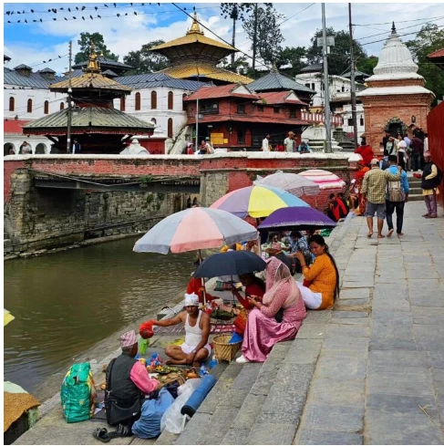 Foto del viaje de Nepal de Mario compartida en su Instagram.
