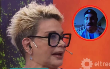 Qué hizo Fede Bal cuando Carmen Barbieri lo retó en vivo por no hacerse los chequeos de salud