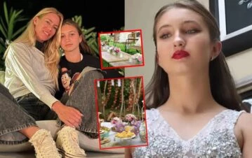 Indiana Cubero festejó su cumpleaños con Nicole Neumann y se filtraron fotos y videos: "Se quedó caliente Cubero ahora"