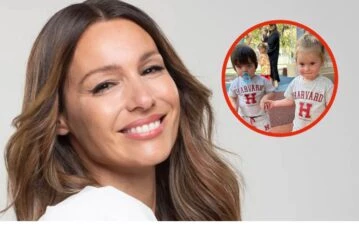 ¡Match de niños! Con qué famosa se pone de acuerdo Pampita para vestir a sus hijos iguales