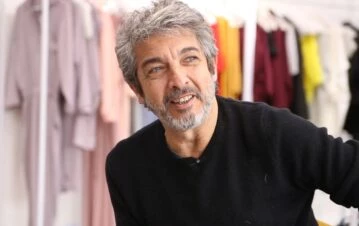 Ricardo Darín abrió las puertas de su casa y mostró cómo es su jardín en el barrio de Palermo