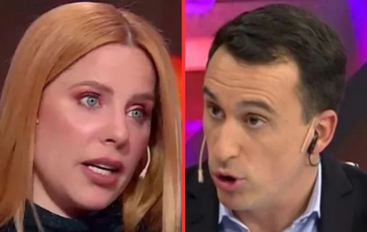 La fuerte pelea entre Agustina Kampfer y Javier Lanari en vivo