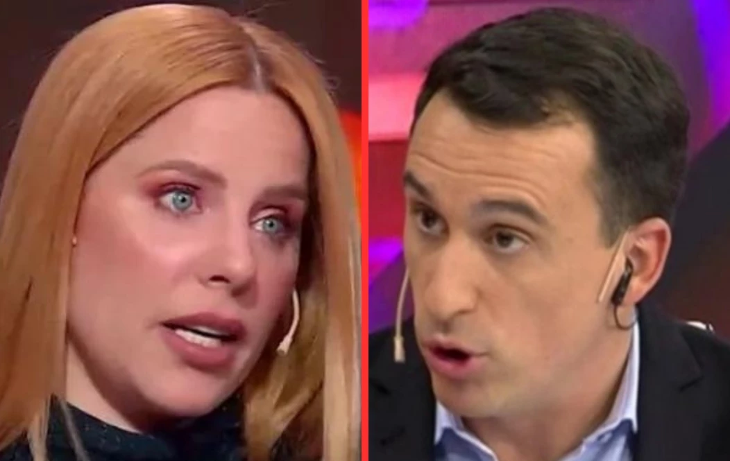 La fuerte pelea entre Agustina Kampfer y Javier Lanari en vivo