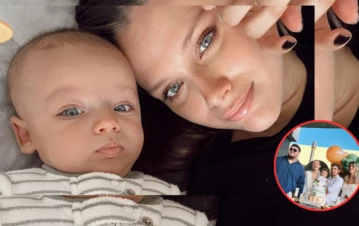 Barbie Vélez mostró las imágenes íntimas del bautismo de su hijo Salvador