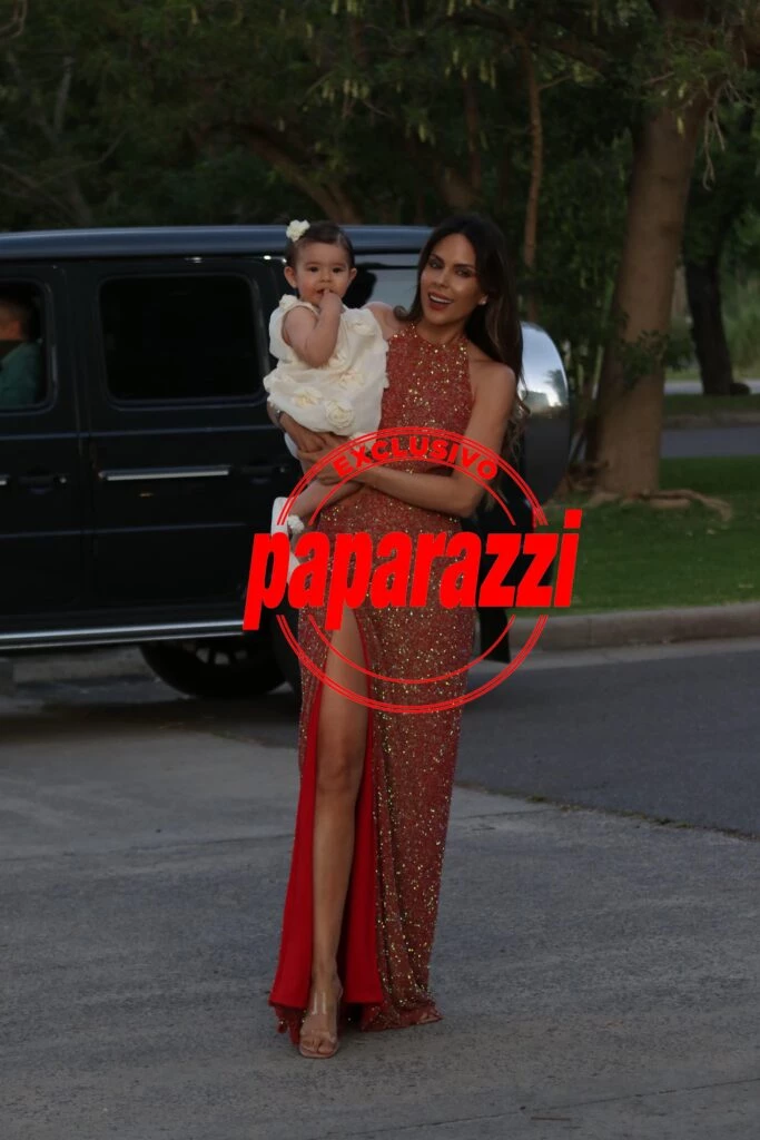 Barby Franco en el casamiento de Sol Pérez