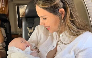 Barby Franco mostró el nuevo peinado super tierno de su hija Sarah