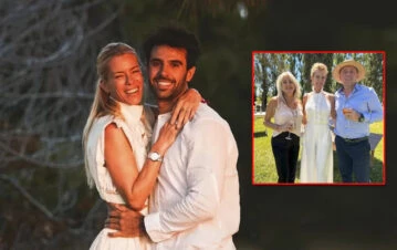 Las primeras fotos de la boda de Nicole Neumann y Manu Urcera