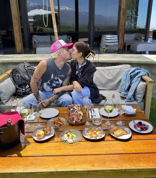 Stefi Roitman y Ricky Montaner juntos en Mendoza