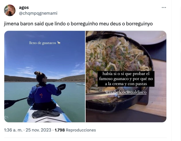 Escracharon a Jimena Barón