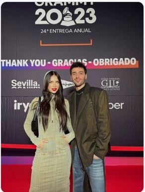 Zaira Nara en los Grammys