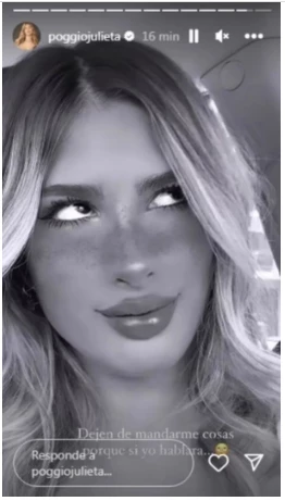 La respuesta de Julieta Poggio a su ex tras acusarla de infiel