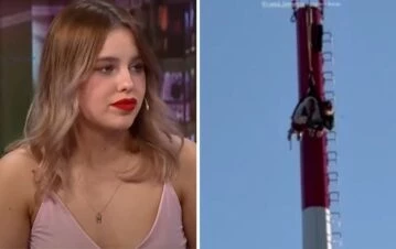 Video: así se tiró al vacio Coti Romero desde 500 metros de altura