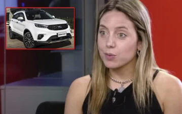 Cuánto cuesta la millonaria camioneta de Sofía Martínez que quedó atascada en Palermo