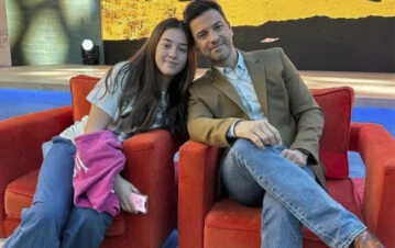 El sueño de Delfina, la hija del Chino Leunis, que quiere seguir sus pasos en la tele
