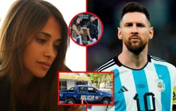 Violento robo a la familia de Antonela Roccuzzo y Messi: se llevaron 8 millones y balearon a su prima