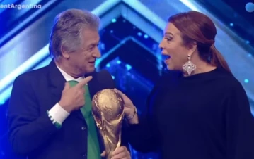 El piropo de un campeón del mundo a Lizy Tagliani en Got Talent