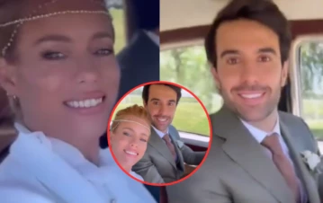 ¡Feliz! El video súper romántico de Nicole Neumann a horas de su casamiento con Manu Urcera