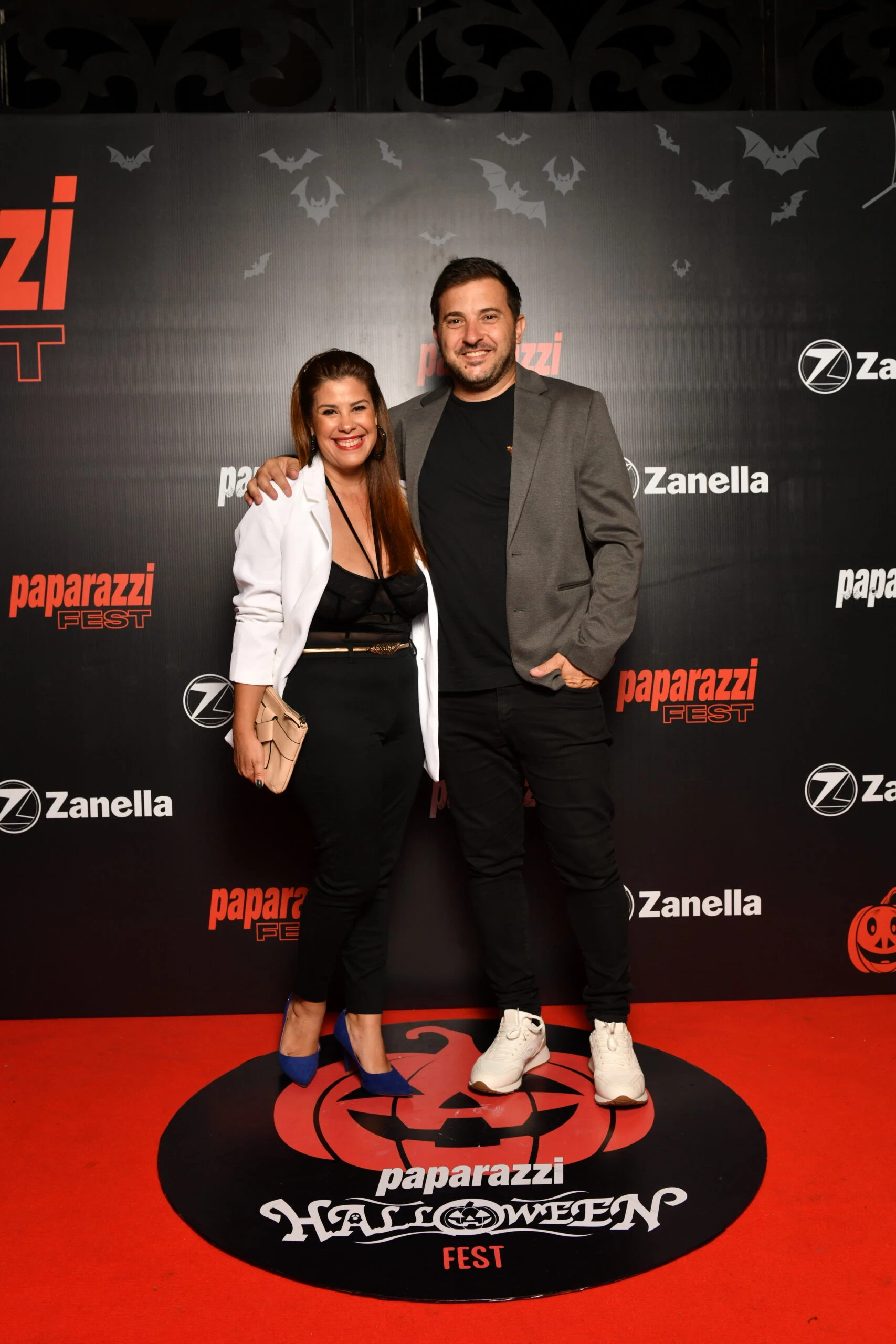 Diego Brancatelli y su pareja en la Paparazzi Fest 2023