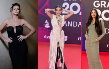 Los looks de las famosas argentinas en los premios Grammys Latinos de Sevilla
